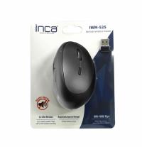 INCA IWM-525 Nano Alıcılı Kablosuz 1600dpi siyah Sılent 6D Mouse - 1